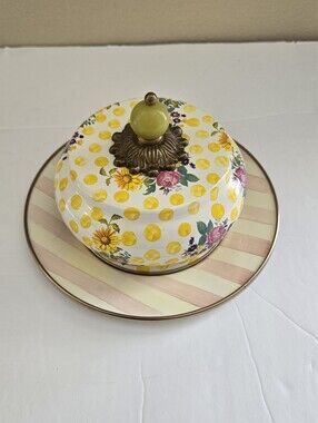 Mackenzie-Childs Buttercup Butter Dish